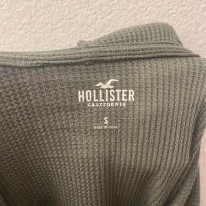 HOLISTER Women lady waffle hoodie size:S